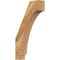Ekena Millwork 4"W x 14"D x 26"H Imperial Rough Sawn Knee Brace, Western Red Cedar BRC04X14X26IMP00RWR - alternate 1